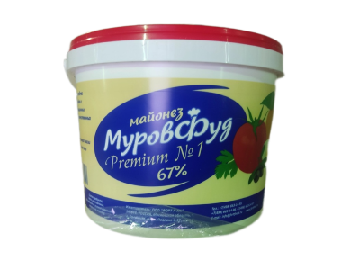 картинка Майонез "Провансаль ТЗ" 67% 9,0 кг МУРОВФУД (ведро 10 л) от Торговой Компании "Зима"