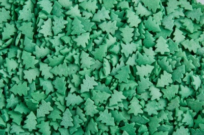 картинка Посыпки Елки зеленые (уп.0,75 кг) tp15697 от Торговой Компании "Зима"