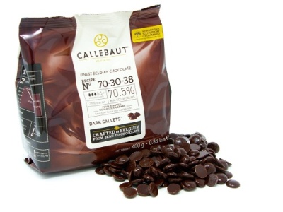 картинка Шоколад Callebaut горький Каллеты 0.4 кг/шт 70-30-38-E0-D94 от Торговой Компании "Зима"