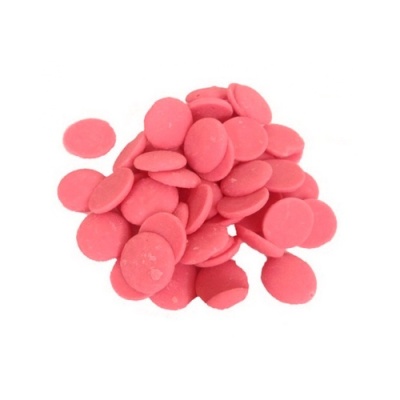 картинка Глазурь шок. диски Centramerica Rosa Розовые (упак. 1кг) от Торговой Компании "Зима"