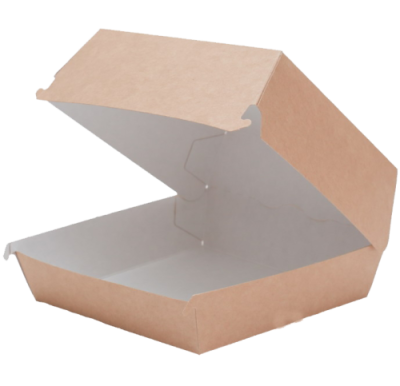 Коробка для бургеров ECO BURGER L 120*120 h70 (150 шт) от Торговой Компании "Зима" картинка Коробка для бургеров ECO BURGER L 120*120 h70 (150 шт) от Торговой Компании "Зима"