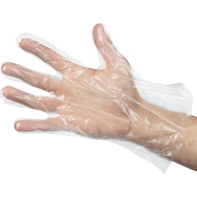 картинка Перчатки одноразовые ПНД "L" 100 шт/уп от Торговой Компании "Зима"