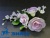 картинка Цветы из мастики (1 шт) 11940B  Розы розовые от Торговой Компании "Зима"
