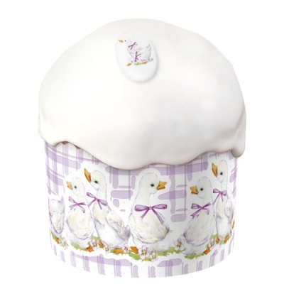 картинка Форма бумажная для кулича d90xh90 мм УТЯТА (125 шт) 9090cl95UT от Торговой Компании "Зима"