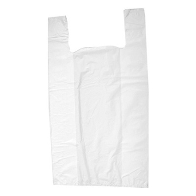 картинка Пакет "Майка" ПНД 45*70+2*10,20 мкм, белый 100 шт АСС-полимер от Торговой Компании "Зима"