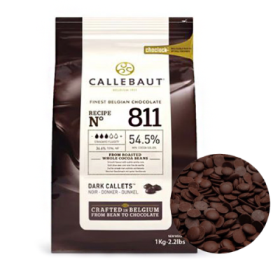 картинка Шоколад Callebaut темный Каллеты 35г 150шт/кор  811NV-T97               от Торговой Компании "Зима"