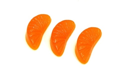 картинка Мармелад фигурный "Мандарин дольки" 8 гр. (упаковка 40 шт) от Торговой Компании "Зима"