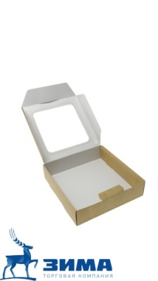 картинка Коробка для пряников 150х150х40 мм с окном(100 шт) от Торговой Компании "Зима"
