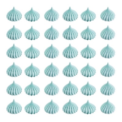 картинка Сахарные фигурки БЕЗЕ (рифл) крупн,зеленые 100 г (1 шт х 100 гр) (коробка 12 шт) tp88646 от Торговой Компании "Зима"