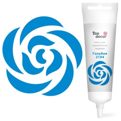 картинка Краситель пищ.гелевый жидкий ГОЛУБОЙ 100 г hk79200 от Торговой Компании "Зима"