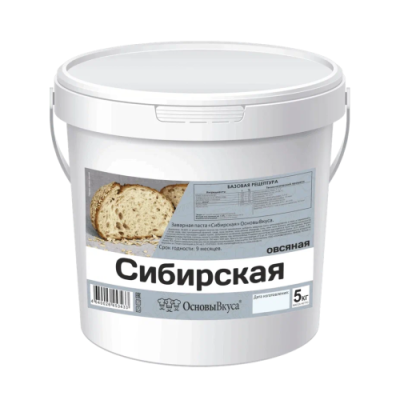 картинка Заварная паста "Сибирская" ведро 5 кг от Торговой Компании "Зима"