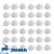 картинка Сах.фигурки Безе(рифл.)крупн,600г, белые tp64152 от Торговой Компании "Зима"