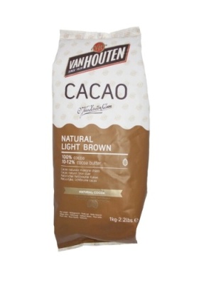 картинка Какао-порошок Van Houten NATURAL LIGHT BROWN. 10-12% (пакет 1 кг) NCP-10C101VHE0-760 от Торговой Компании "Зима"