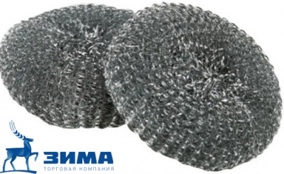 картинка Губка металлическая "АКВА МАГ" (3шт/180уп) от Торговой Компании "Зима"