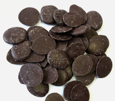 картинка Глазурь кондитерская ТЕМНАЯ диски "Шокомилк № 77" (коробка 16 кг) от Торговой Компании "Зима"