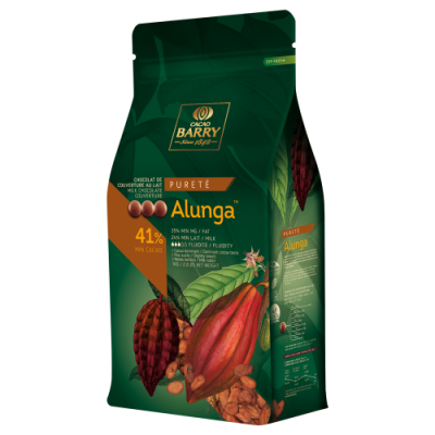 картинка Шоколад Cacao Barry молочный ALUNGA Pistoles (пакет 1 кг) CHM-Q41ALUN-2B-U73         от Торговой Компании "Зима"