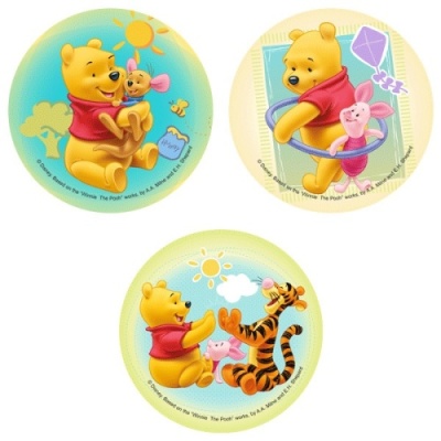 картинка Вафельные пластины 72144** Винни-Пух и друзья 14,5 см (27 шт) от Торговой Компании "Зима"