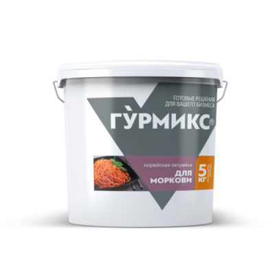 картинка Заправка корейская для моркови острая Гурмикс (ведро 5 кг) от Торговой Компании "Зима"