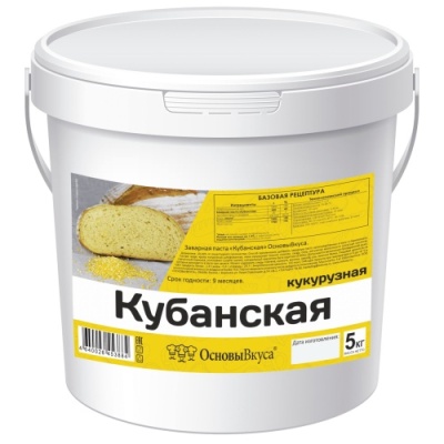 картинка Заварная паста "Кубанская" (ведро 5 кг) от Торговой Компании "Зима"