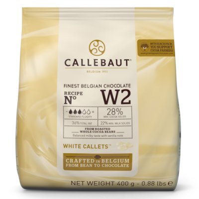картинка Шоколад Callebaut белый Каллеты 0.4 кг W2-E0-D94 от Торговой Компании "Зима"