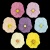 картинка Сахарные цветы АНЮТИНЫ ГЛАЗКИ разноцветн.d 50 мм (упаковка 56 штук) tp53903 от Торговой Компании "Зима"