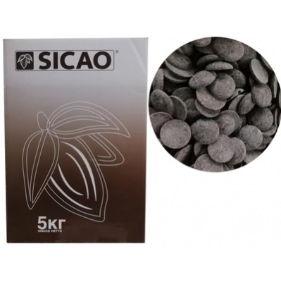 картинка Шоколад Sicao Горькая шоколадная масса Дропсы 1100СТ/KG 5 кг/шт CHD-DR703042RU-R10 от Торговой Компании "Зима"