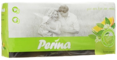 Туалетная бумага "PERINA" Neroli 3-х сл. (8 шт/6 уп) от Торговой Компании "Зима" картинка Туалетная бумага "PERINA" Neroli 3-х сл. (8 шт/6 уп) от Торговой Компании "Зима"