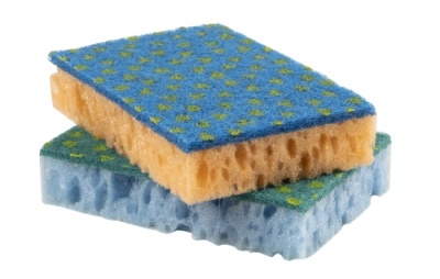 картинка Губка XXL 2 с чистящим слоем (2шт/40уп) р-р 125*80*25 от Торговой Компании "Зима"