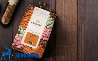 картинка Шоколад Callebaut молочный с карамелью Caramel Каллеты 2,5 кг CHF-N3438CARRT-U70       от Торговой Компании "Зима"