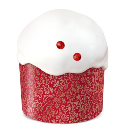 картинка Форма бумажная для кулича d90xh90 мм ФЛОРА КРАСНАЯ (125 шт) 9090sT95FLkr от Торговой Компании "Зима"