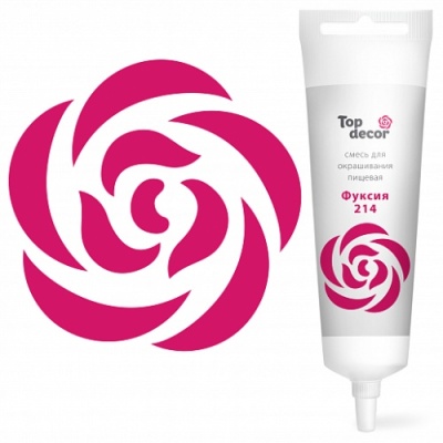 картинка Краситель пищ.гелевый жидкий ФУКСИЯ 100 г hk75158 от Торговой Компании "Зима"