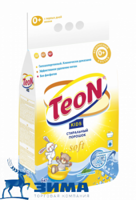 картинка Стиральный порошок Teon Kids 6 кг  от Торговой Компании "Зима"