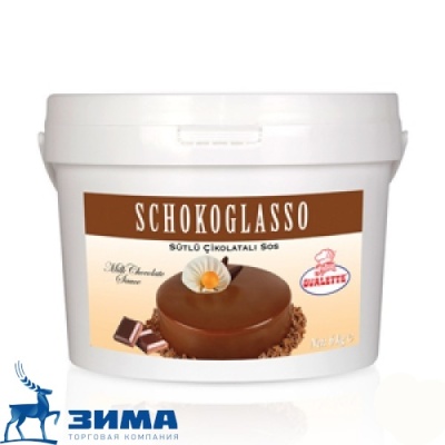 картинка Глазурь пастообразная ШОКОГЛАССО молочный шоколад (ведро 6 кг) K005562N от Торговой Компании "Зима"
