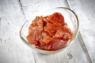 картинка Повидло "Арома" с ароматом Персика барабан 30 кг (ОБОЯНСКИЙ КЗ) от Торговой Компании "Зима"