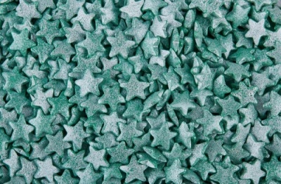 картинка Посыпки Звезды зеленые перламутровые (уп.0,75 кг) tp20288                   от Торговой Компании "Зима"