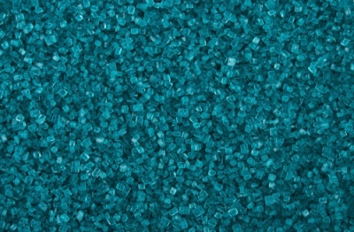 картинка Посыпка декоративная крист.сахар бирюзовый (упак 1 кг) tp15598 от Торговой Компании "Зима"