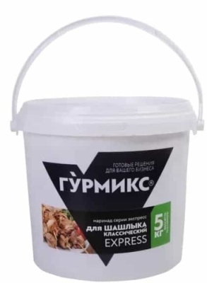 картинка Маринад для Шашлыка классич. Экспресс (ведро 5 кг) от Торговой Компании "Зима"
