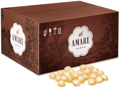картинка Шоколад AMARE Белая шоколадная масса Дропсы MC018/1,5х2_R1 (кор.2х1,5 кг)       от Торговой Компании "Зима"