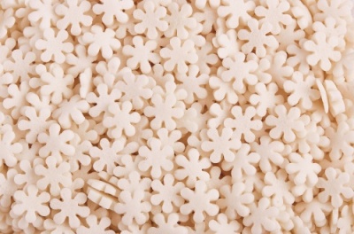 картинка Посыпки Снежинки белые  (уп.0,75 кг) tp16113 от Торговой Компании "Зима"