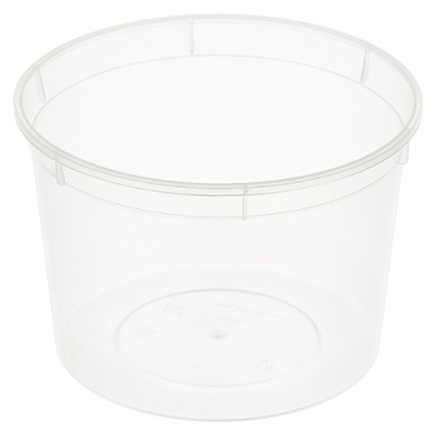 картинка Банка-Универсал 500 мл. d=111 прозрачная с КРЫШКОЙ (500 шт)  от Торговой Компании "Зима"