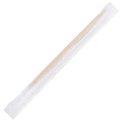 картинка Зубочистки БАМБУКОВЫЕ в индив. упаковке, 1000 шт/уп от Торговой Компании "Зима"