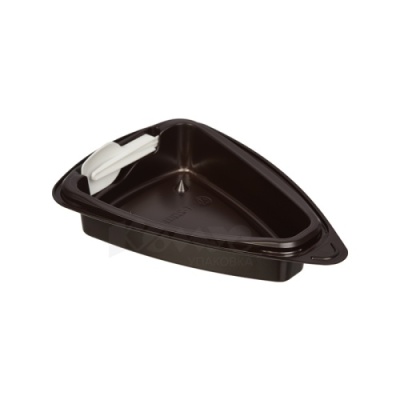 картинка Упаковка Т-2 ДШ КОРИЧНЕВАЯ NEW под кусочек торта (800*1)  от Торговой Компании "Зима"