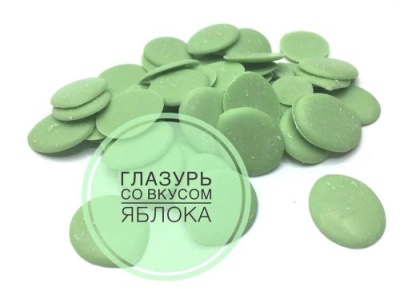 картинка Глазурь кондитерская "Шокомилк Яблоко" (коробка 6,5 кг) от Торговой Компании "Зима"