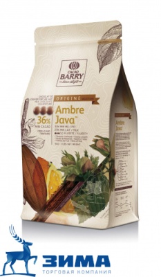 картинка Шоколад Cacao Barry молочный  Ambre Java. 36% (пакет 5 кг) CHM-R36AMJA-2B-U77 от Торговой Компании "Зима"