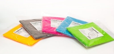 картинка Салфетка Микрофибра 30х30см Универсальная Compliment в индивид.уп. (1 шт/200 шт/кор) от Торговой Компании "Зима"