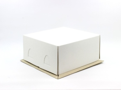 картинка Коробка д/ тортов (КОРП.+ВЕРХ+ДНО) 35х35х40 (10шт) от Торговой Компании "Зима"