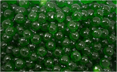 картинка Шарики жел. Яблоко 10/12 мм  МАРМЕЛАТЬЕ (0,9 кг) от Торговой Компании "Зима"