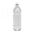 Бутылка прозр.с бел.крышкой 1,0 л.ПЭТ  (100 шт)