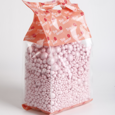 картинка Посыпки Драже Жемчужный Микс розовый (уп.0,6 кг) tp101574 от Торговой Компании "Зима"