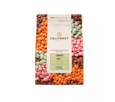 картинка Шоколад Callebaut Lime глазурь со вкусом лимона Каллеты 2,5 кг/шт LEMON-E4-U70 от Торговой Компании "Зима"